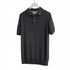 Saint Martin – Linen knit, polo shirt Lovina Beach Black